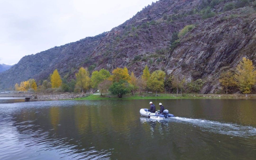 Estudio Batimétrico del embalse de La Torrassa